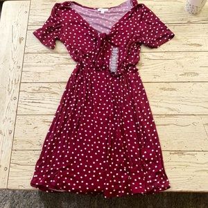 Burgundy Dress by Soul Cake Size M